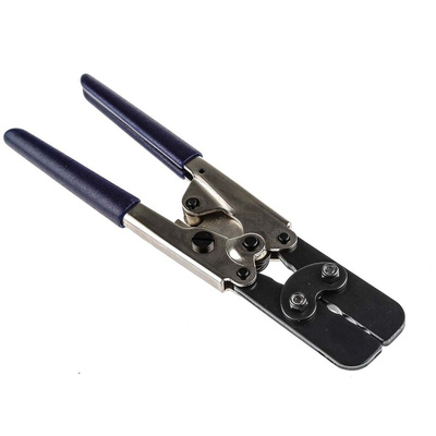 RS PRO Hand Ratcheting Crimp Tool for Insulated Spade Connectors, 0,5 → 6mm² Wire