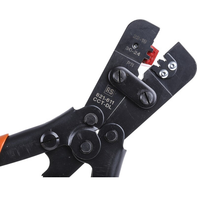 RS PRO Hand Ratcheting Crimp Tool for Crimp Contacts