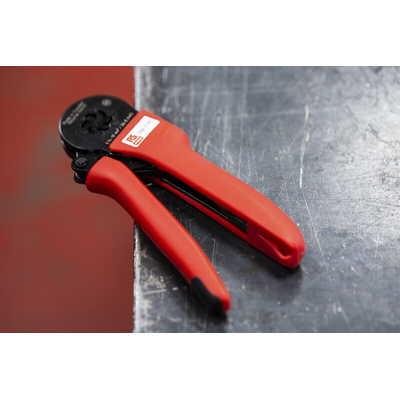 RS PRO Hand Ratcheting Crimp Tool for Wire End Sleeves, 0,14 → 10mm² Wire