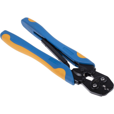 TE Connectivity CERTI-CRIMP Hand Ratcheting Crimp Tool for SOLISTRAND Terminals and Splices, STRATO-THERM Terminals &