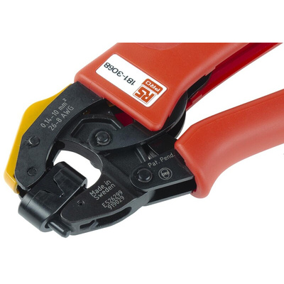 RS PRO Hand Ratcheting Crimp Tool for Wire End Sleeves, 0,14 → 10mm² Wire