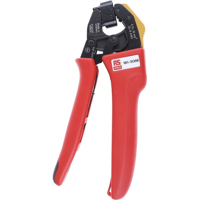 RS PRO Hand Ratcheting Crimp Tool for Wire End Sleeves, 0,14 → 10mm² Wire