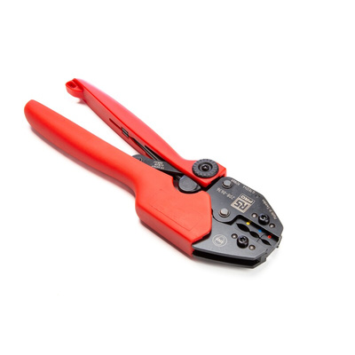 RS PRO Hand Ratcheting Crimp Tool for Insulated Spade Connectors, 0,5 → 6mm² Wire