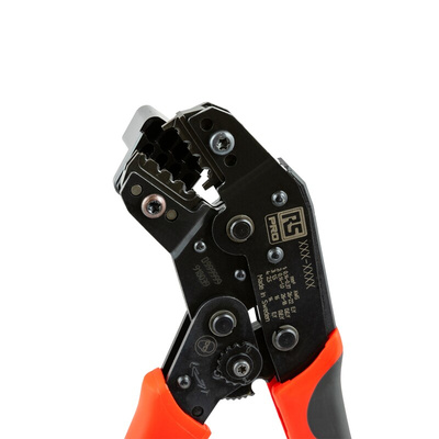 RS PRO Hand Ratcheting Crimp Tool for Turned Crimp Contacts, 0,14 → 2,5mm² Wire