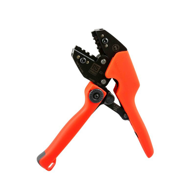 RS PRO Hand Ratcheting Crimp Tool for Tubular Cable Lugs, 0,75 → 2,5mm² Wire