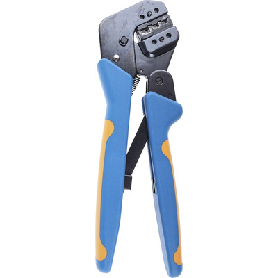 TE Connectivity PRO-CRIMPER III Hand Ratcheting Crimp Tool for PIDG Splices, PIDG Terminals, Plasti-Grip Terminals, 0.3