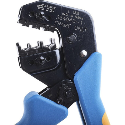 TE Connectivity PRO-CRIMPER III Hand Ratcheting Crimp Tool for PIDG Splices, PIDG Terminals, Plasti-Grip Terminals, 0.3