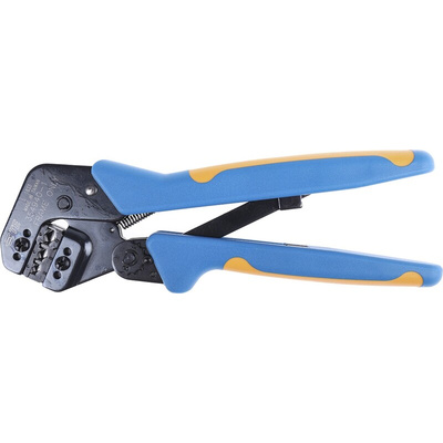 TE Connectivity PRO-CRIMPER III Hand Ratcheting Crimp Tool for PIDG Splices, PIDG Terminals, Plasti-Grip Terminals, 0.3