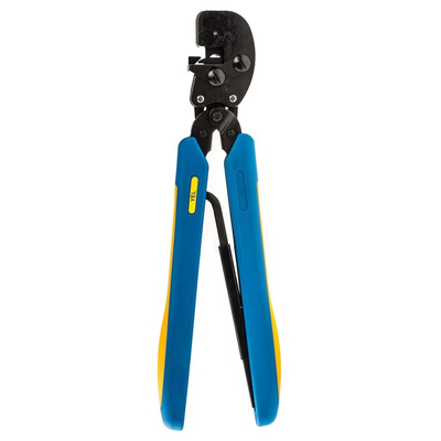TE Connectivity CERTI-CRIMP Hand Ratcheting Crimp Tool for PIDG Splices, PIDG Terminals, Plasti-Grip Terminals, 3