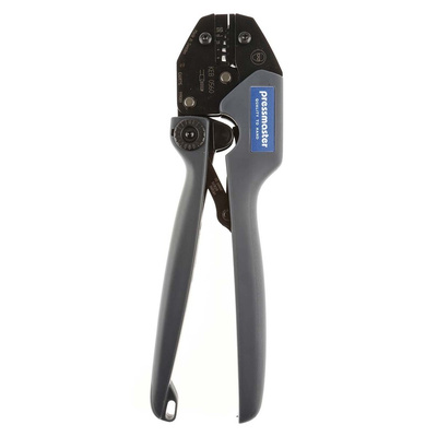Pressmaster PZ03 Hand Ratcheting Crimp Tool for Wire Ferrules, 0.5 → 1 → 2.5 → 4 → 6mm² Wire