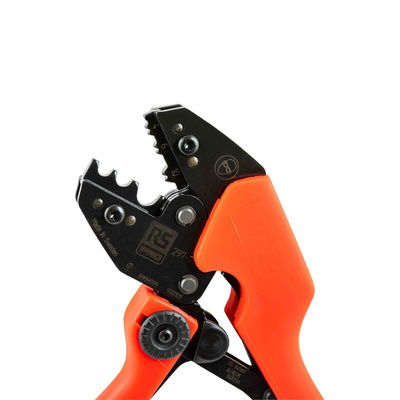 RS PRO Hand Ratcheting Crimp Tool for Tubular Cable Lugs, 4 → 10mm² Wire