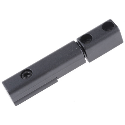 Southco Black Powder Coated Zinc Hinge Screw, 62.5mm x 17.5mm x 15mm