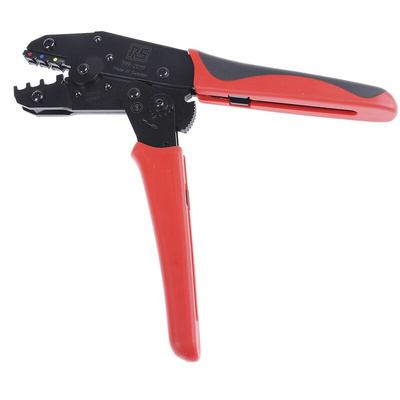 RS PRO Hand Ratcheting Crimp Tool for Insulated Spade Connectors, 0,75 → 6mm² Wire