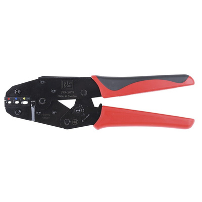RS PRO Hand Ratcheting Crimp Tool for Insulated Spade Connectors, 0,75 → 6mm² Wire