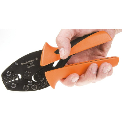 Weidmuller PZ6/5 PZ 6/5 Hand Ratcheting Crimp Tool for Wire Ferrules