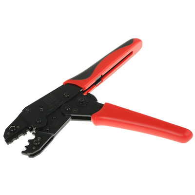 RS PRO Hand Ratcheting Crimp Tool for Tubular Cable Lugs, 4 → 10mm² Wire