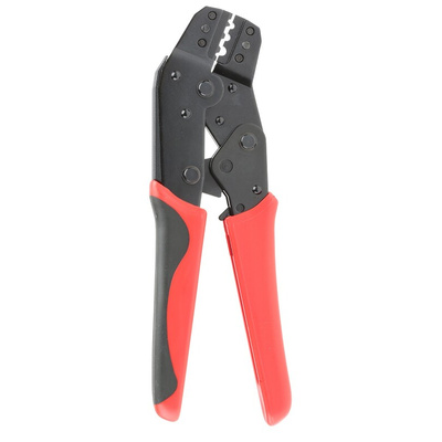 RS PRO Hand Ratcheting Crimp Tool for Ring Cable Lugs, 0,35 → 2,5mm² Wire