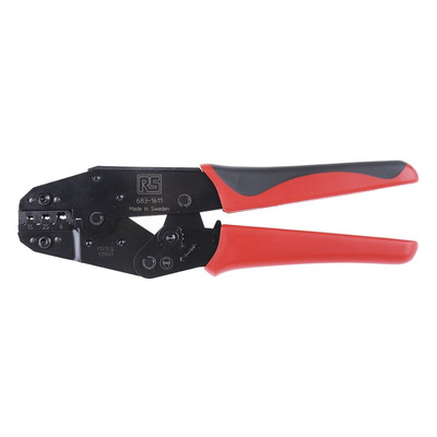 RS PRO Hand Ratcheting Crimp Tool for Crimp Contacts, 0,5 → 6mm² Wire
