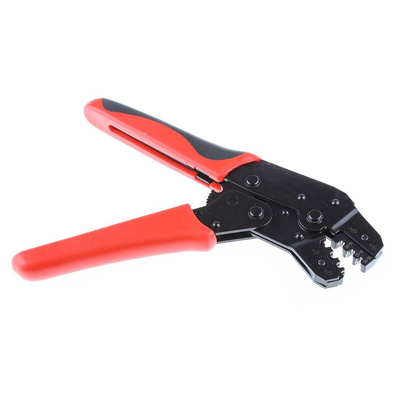 RS PRO Hand Ratcheting Crimp Tool for Open Crimp Sleeves, 0,1 → 1,5mm² Wire