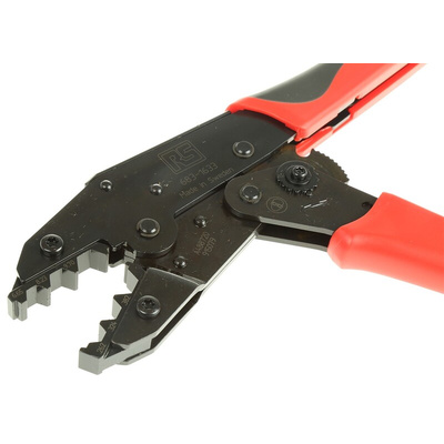 RS PRO Hand Ratcheting Crimp Tool for Coaxial Connectors