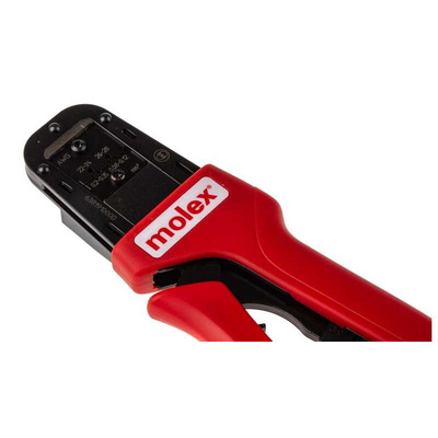 Molex PremiumGrade Hand Ratcheting Crimp Tool for Mini-Fit Jr. Connector Contacts