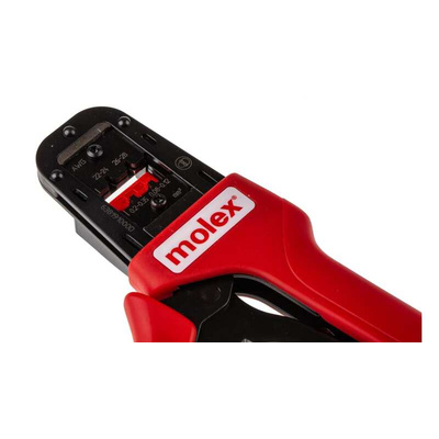 Molex PremiumGrade Hand Ratcheting Crimp Tool for Mini-Fit Jr. Connector Contacts