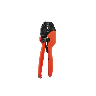 RS PRO Hand Ratcheting Crimp Tool for Insulated Spade Connectors, 0,75 → 6mm² Wire