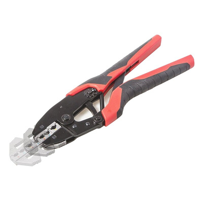 RS PRO Hand Ratcheting Crimp Tool for Insulated Spade Connectors, 0.1 → 10mm² Wire