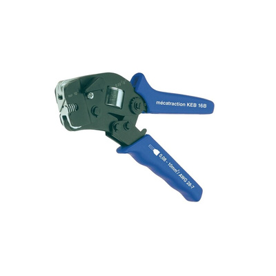 MECATRACTION Hand Operated Mechanical Crimping Tools Hand Crimp Tool for Wire Ferrules