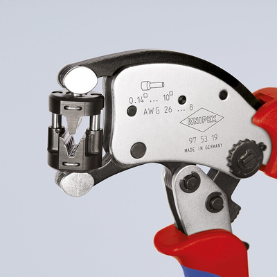 Knipex Hand Crimp Tool for Wire Ferrules