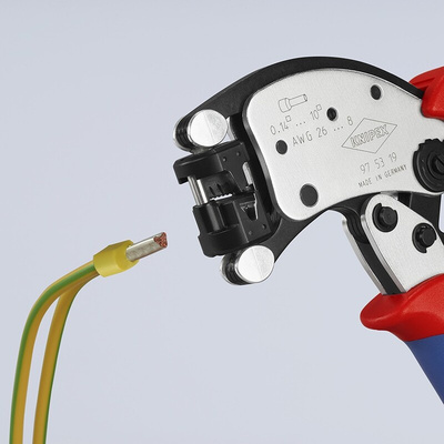 Knipex Hand Crimp Tool for Wire Ferrules