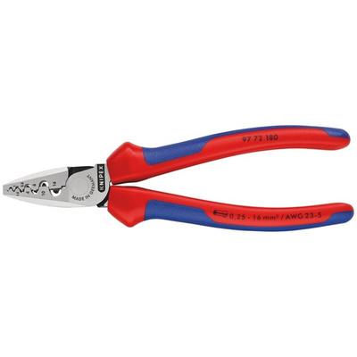 Knipex Hand Crimp Tool for Wire Ferrules