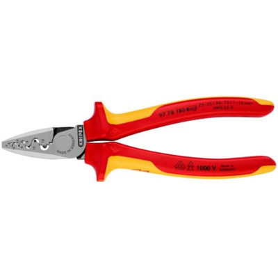 Knipex Hand Crimp Tool for Wire Ferrules