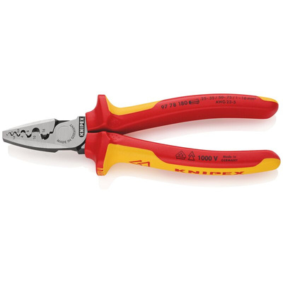 Knipex Hand Crimp Tool for Wire Ferrules