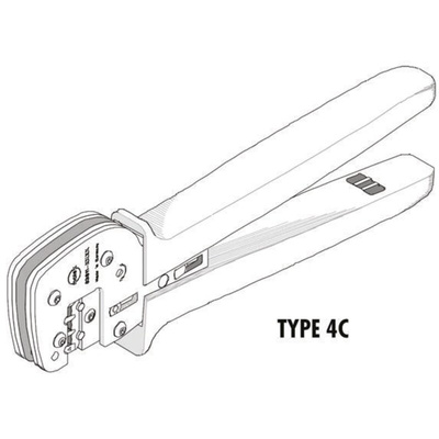 Molex HANDTOOL Hand Ratcheting Crimp Tool for XRC Contacts