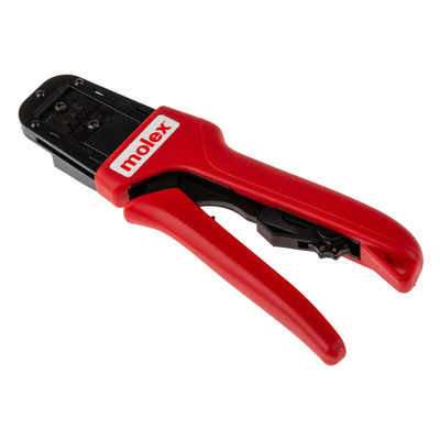 Molex PremiumGrade Hand Ratcheting Crimp Tool for MicroBlade Connector Contacts, Milli-Grid Connector Contacts