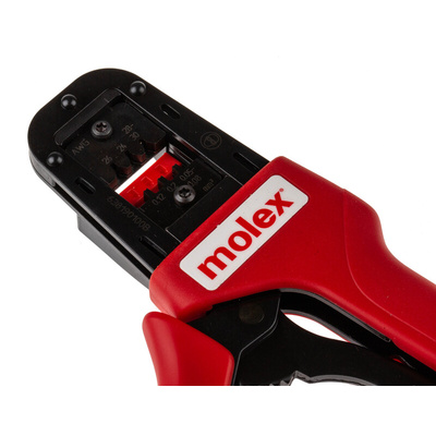 Molex PremiumGrade Hand Ratcheting Crimp Tool for MicroBlade Connector Contacts, Milli-Grid Connector Contacts
