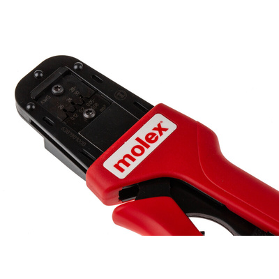Molex PremiumGrade Hand Ratcheting Crimp Tool for MicroBlade Connector Contacts, Milli-Grid Connector Contacts