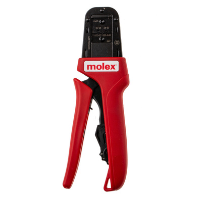 Molex PremiumGrade Hand Ratcheting Crimp Tool for Micro-Latch Connector Contacts