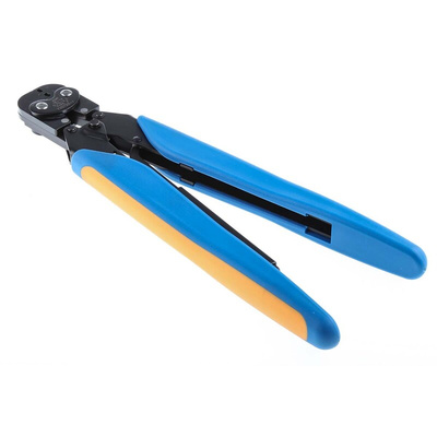 TE Connectivity CERTI-CRIMP Hand Ratcheting Crimp Tool for FASTON & FASTIN-FASTON 250 Terminals, 0.3 → 2mm² Wire