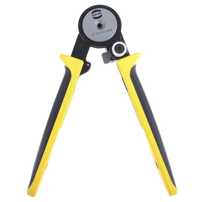 HARTING Han-Yellock Hand Crimp Tool for Han C Connector Contacts, Han D Connector Contacts, Han E Connector Contacts,