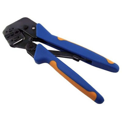 TE Connectivity PRO-CRIMPER III Hand Ratcheting Crimp Tool for Closed End Connectors, Heat Shrinkable Terminals