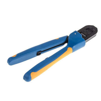 TE Connectivity CERTI-CRIMP II Hand Ratcheting Crimp Tool for DYNAMIC D-3000 Connector Contacts, 0.08 → 0.24mm²