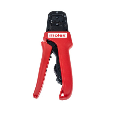 Molex 207129 Hand Ratcheting Crimp Tool for Micro-Fit 3.0 Connector Contacts, 0.75mm² Wire