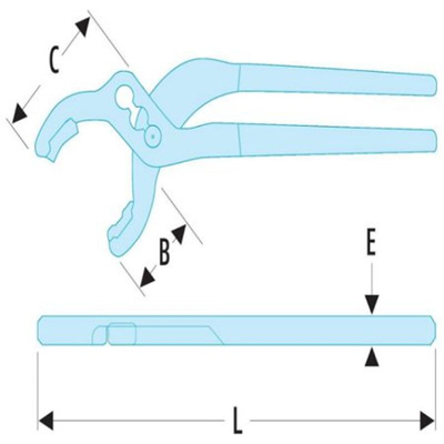 Facom Hand Crimp Tool