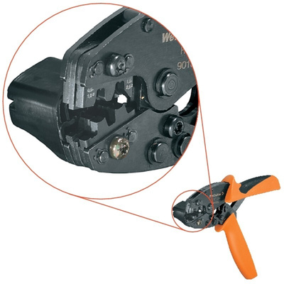 Weidmuller HTF 48 Hand Crimp Tool for Uninsulated Spade Terminals