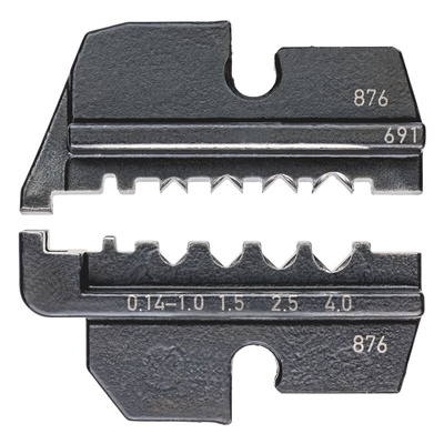 Knipex, 97 Crimp Die, Solar Cable Connector, Wire size 12 → 26AWG