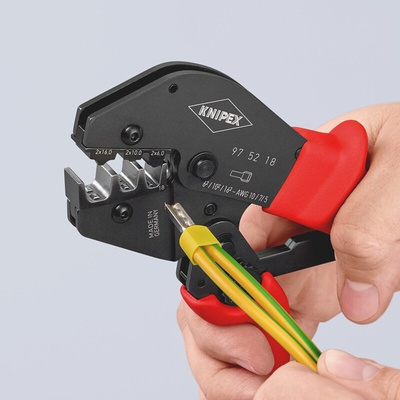 Knipex Hand Crimp Tool for Twin Wire Ferrules