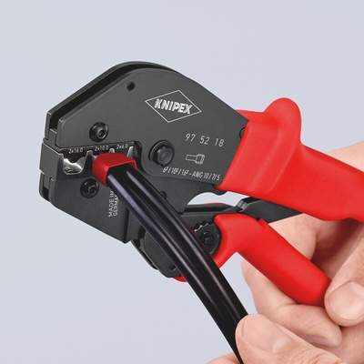 Knipex Hand Crimp Tool for Twin Wire Ferrules