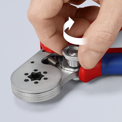 Knipex Hand Crimp Tool for Wire Ferrules